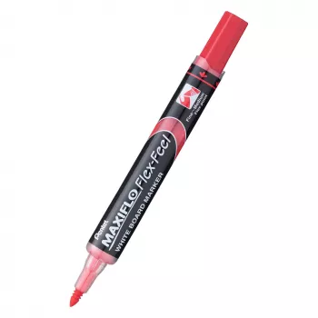 Marcador de quadro branco Pentel Maxiflo Flex-Feel MWL5SBF-BX vermelho