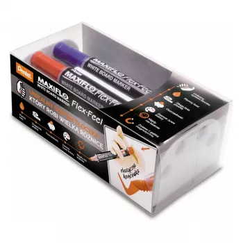 Marcador de quadro branco Pentel Maxiflo Flex-Feel MWL5SBF-BX vermelho