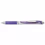 Caneta de gel retrátil Pentel Energel BL77 - roxa - 0,7 mm - tinta à base de água