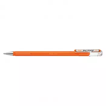Caneta de gel Pentel Mattehop 1,0 mm laranja