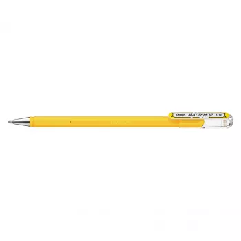 Caneta de gel Pentel Mattehop 1,0 mm amarela