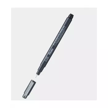 Caneta de fina pigmento Pentel 0,4 mm preta