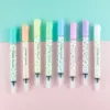 Pentel Milky Brush caneta, branco