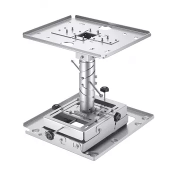Conjunto de suporte de teto para projetor Panasonic ET-PKD130H (haste de extensão, botão, placa de montagem, regulador de ângulo, suporte de montagem de 2 pinos)