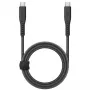 ENERGEA Flow Cabo USB-C para USB-C 1,5m Preto 240W 5A Carregamento Rápido PD