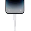ENERGEA Flow Cabo USB-C para Lightning 1,5m Branco 60W 3A Carregamento Rápido PD MFi
