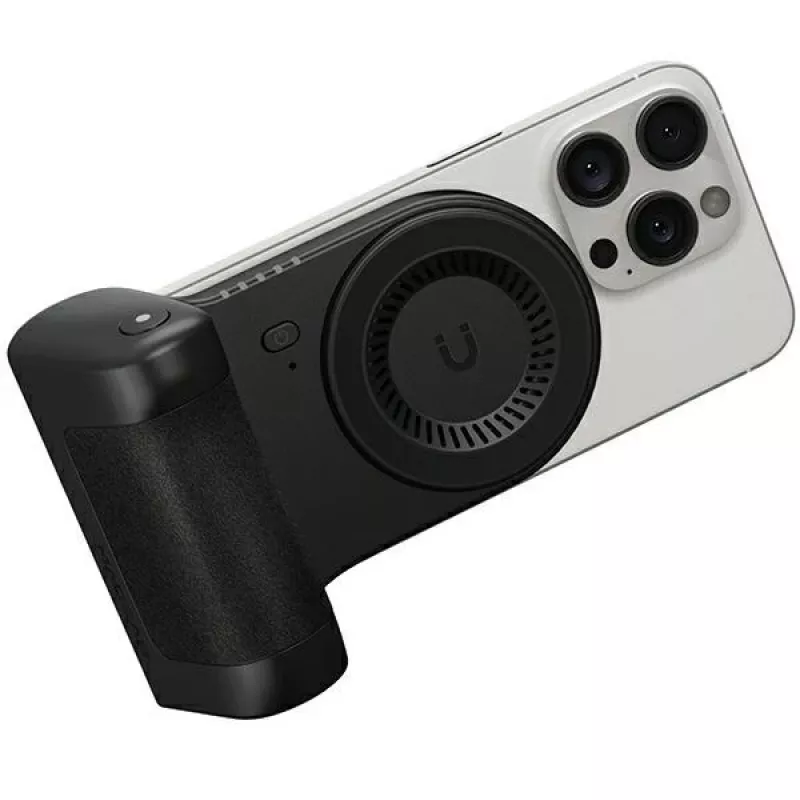 ENERGEA MagCam Grip PG-MCG5K-BLK Punho Magnético para Telefone com Powerbank 5000mAh, Preto