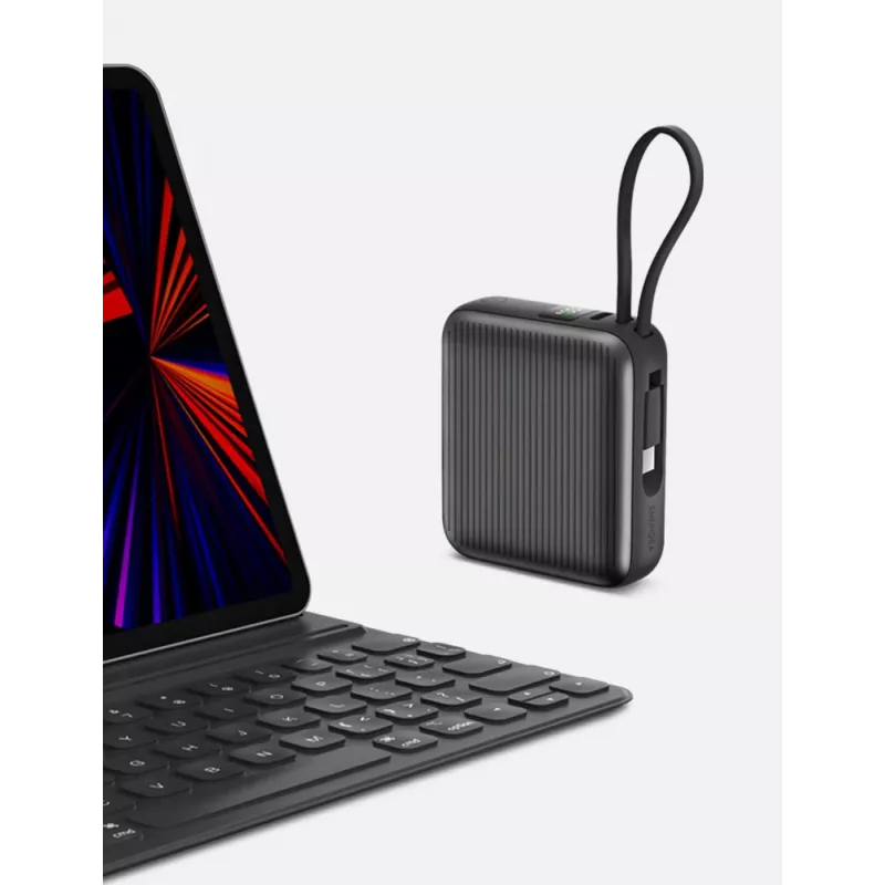 Energea Integra Mini 10000mAh Power Bank USB-C PD 35W Cinzento