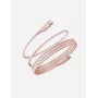 Cabo magnético ENERGEA Helix 60 USB-C para USB-C 480Mbps 60W 1,5m Rosa