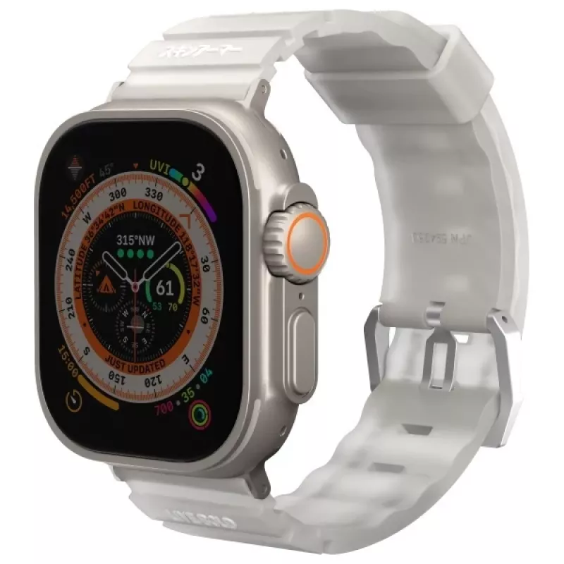 Pulseira Skinarma Shokku para Apple Watch 49/46/45/44 mm Frost