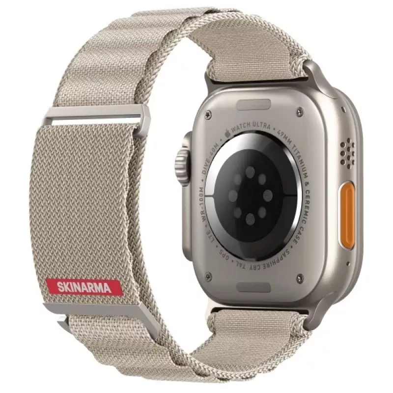Pulseira Skinarma Kobu para Apple Watch 49/46/45/44mm Ivory