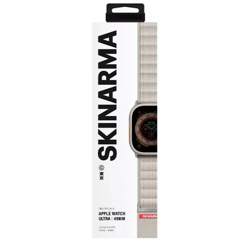 Pulseira Skinarma Kobu para Apple Watch 49/46/45/44mm Ivory