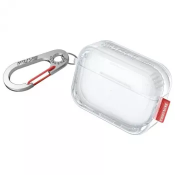 Capa protetora SKINARMA Saido para Apple AirPods Pro 2.ª geração, transparente