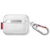 Capa protetora SKINARMA Saido para Apple AirPods Pro 2.ª geração, transparente