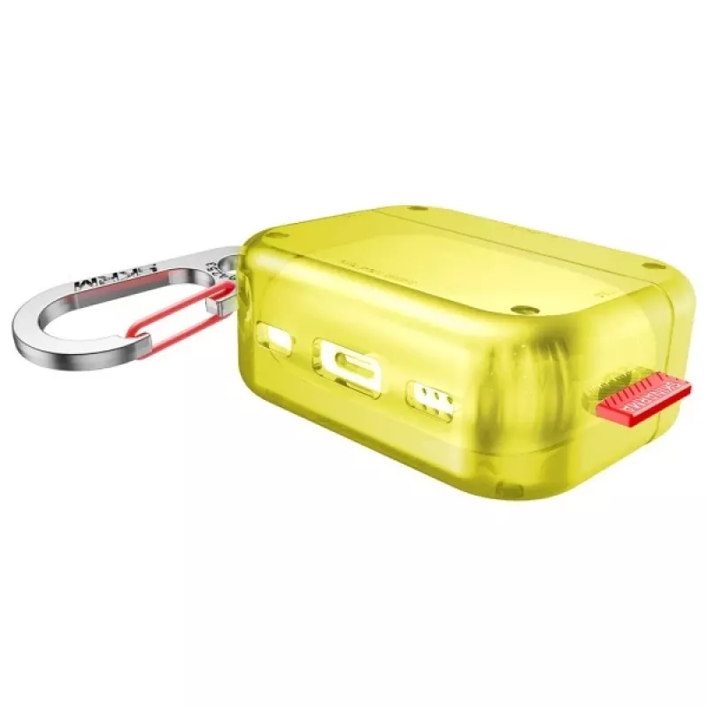 Capa protetora SKINARMA Saido para Apple AirPods Pro 2 - amarelo