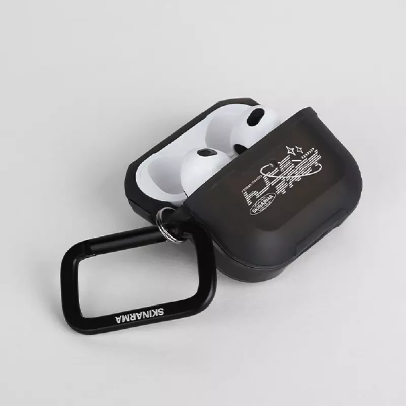 Capa protetora SKINARMA Kinzoku para Apple AirPods Pro 2.ª geração - Smoke