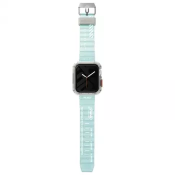Braçadeira Skinarma Shokku para Apple Watch 45/44/42mm azul