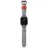 Braçadeira e capa 2-em-1 Skinarma Saido para Apple Watch 45/44mm - Smoke