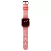 Braçadeira e capa protetora 2-em-1 Skinarma Saido para Apple Watch 45/44mm vermelho
