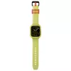 Braçadeira e capa 2-em-1 Skinarma Saido para Apple Watch 45/44mm amarelo néon