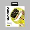 Braçadeira e capa 2-em-1 Skinarma Saido para Apple Watch 45/44mm amarelo néon