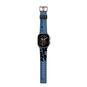 Braçadeira SKINARMA Spunk para Apple Watch azul