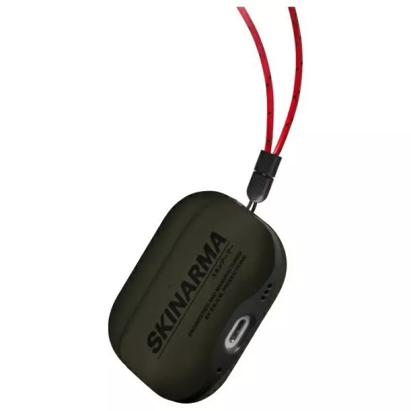 Capa Skinarma Spunk para AirPods Pro 2.ª geração - Pewter Green