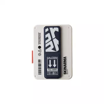 Carteira com suporte magnético e grip Skinarma Mirage Spunk marfim