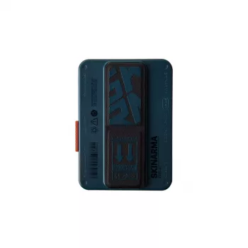 Carteira com suporte magnético e grip Skinarma Mirage Spunk azul