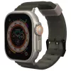 Braçadeira Skinarma Shokku para Apple Watch 49/45/44mm verde-azeitona-escuro