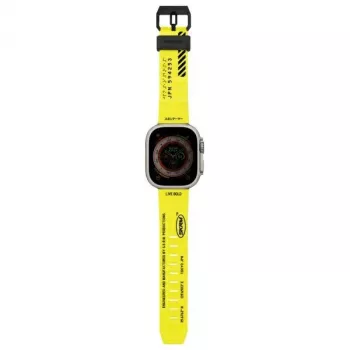 Braçadeira SKINARMA Shokku para Apple Watch 49/45/44mm amarelo elétrico