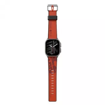 Braçadeira Skinarma Spunk para Apple Watch 49mm laranja