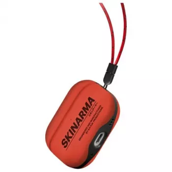 Capa protetora Skinarma Spunk para Apple AirPods Pro 2.ª geração - laranja