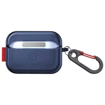 Capa protetora SKINARMA Saido para AirPods Pro 2.ª geração - azul-escuro