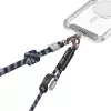 Cordão universal para telemóvel SKINARMA Dyno azul-marinho