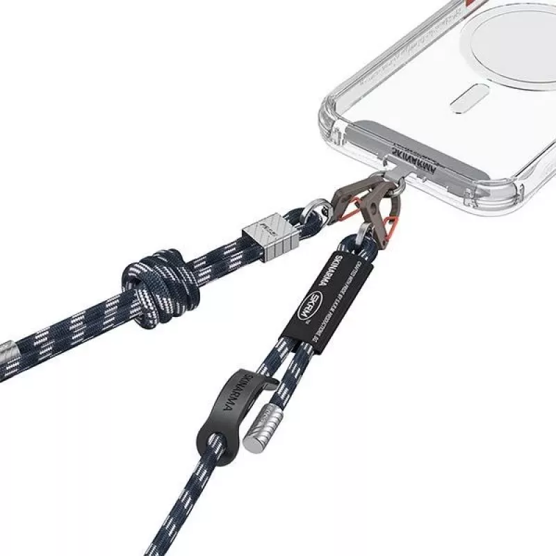 Cordão universal para telemóvel SKINARMA Dyno azul-marinho