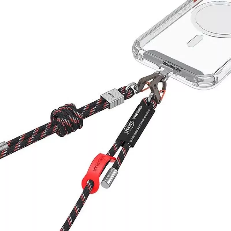 Cordão universal para telemóvel Skinarma Dyno Obsidian