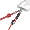 Cordão universal para telemóvel Skinarma Dyno Vermilion