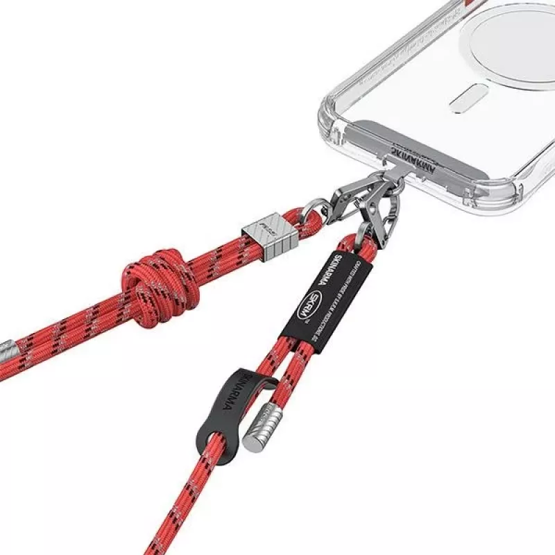 Cordão universal para telemóvel Skinarma Dyno Vermilion