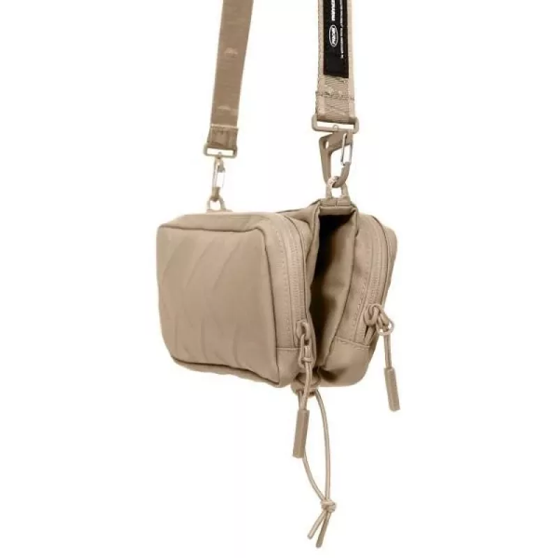 Bolsa de tiracolo SKINARMA Juno Khaki para telemóvel - Organizadora em nylon premium