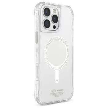 Capa Skinarma Saido para iPhone 16 Pro 6,3 polegadas com carregamento magnético verde (Niteglow)