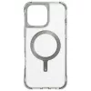 Capa Skinarma Saido para iPhone 16 Pro 6,3 polegadas com carregamento magnético titânio