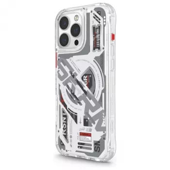 Capa SKINARMA Ekho para iPhone 16 Pro 6,3 polegadas com carregamento magnético Clear