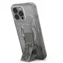 Capa Skinarma Helio para iPhone 16 Pro 6,3 polegadas com carregamento magnético + suporte de aderência titânio