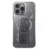 Capa Skinarma Helio para iPhone 16 Pro 6,3 polegadas com carregamento magnético + suporte de aderência titânio