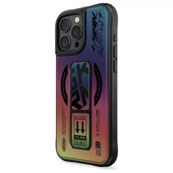 Capa com suporte de aderência e carregamento magnético SKINARMA Kira Kobai para iPhone 16 Pro 6,3 polegadas Hologram