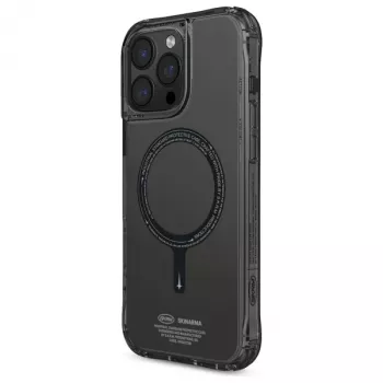 Capa Skinarma Saido para iPhone 16 Pro Max 6,9 polegadas, carregamento magnético, preta