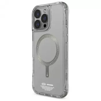 Capa SKINARMA Saido para iPhone 16 Pro Max 6,9 polegadas, carregamento magnético, titânio