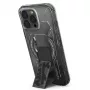 Capa Skinarma Helio para iPhone 16 Pro Max 6,9 polegadas, carregamento magnético + suporte de aderência, preta