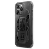 Capa Skinarma Helio para iPhone 16 Pro Max 6,9 polegadas, carregamento magnético + suporte de aderência, preta